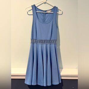 Altar’d State Dress Light Blue Lace At Waist, Size Small